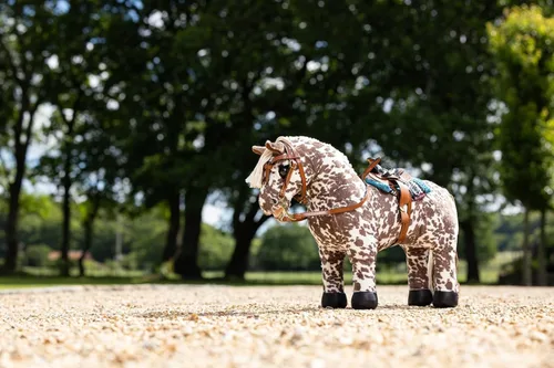 Miniatura 3 de LeMieux Toy Pony Appaloosa Montana - Melena y cola de doble color - Abrigo súper suave para cepillar y jugar - Talla única