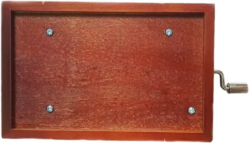 Miniatura 9 de FnLy Caja musical de madera tallada vintage de 30 notas, caja de regalo de música con manivela de mano, crea tu propia melodía musical Nota Sy-30