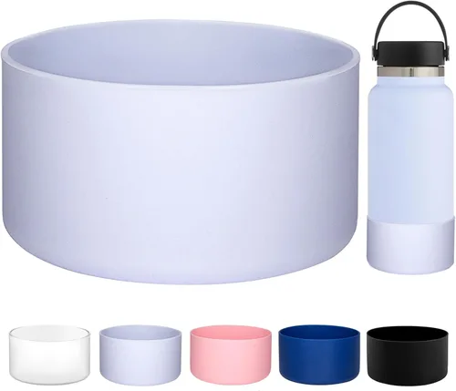 Miniatura 39 de HEYSKAY Funda Protectora de Silicona para Botella de Agua de Boca Ancha Hydro Flask de 32oz 40oz Protector de Base Inferior y Otras Botellas de Agua