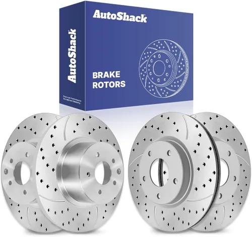 Miniatura 9 de AutoShack Juego de rotores de freno delanteros y traseros de reemplazo para Nissan Altima 2013-2024 2.0L 2.5L 3.5L V6 FWD AWD 4 piezas