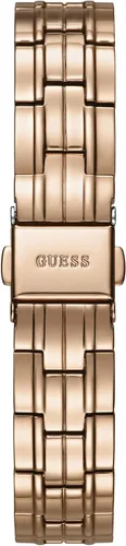 Miniatura 3 de GUESS Reloj analógico de cuarzo clásico para mujer con correa de acero inoxidable W0989L3 rosa pulsera Rosado Pulsera