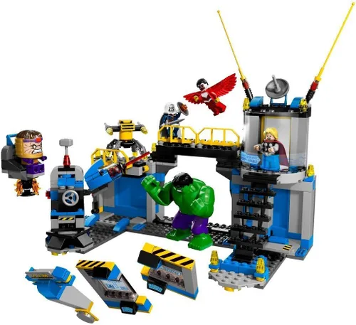 LEGO Superhéroes 76018 Laboratorio de Hulk Smash