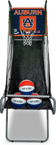 Miniatura 25 de Pop-A-Shot - Tailgate Game with NCAA Graphics l Arcade Basketball Inside, Out, and On The Go Infrared Sensor Scoring 3 Balls Foldable