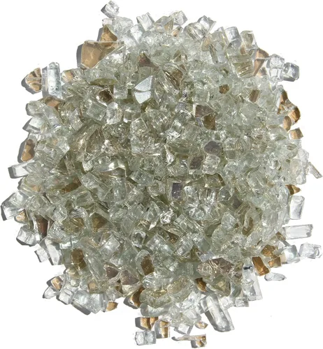Miniatura 23 de Hiland RGLASS-AQ Vidrio para Hoguera en Aqua, Clasificación de Temperatura Extrema, Bueno para Propano o Gas Natural, 10 Libras, 10 lb (Paquete de 2)