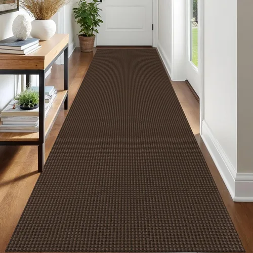 Miniatura 39 de IOHOUZE Alfombra de Área Lavable 4x6 Antideslizante con Respaldo de Goma Alfombras Tejidas para Entrada Interior Alfombras de Dormitorio Alfombra