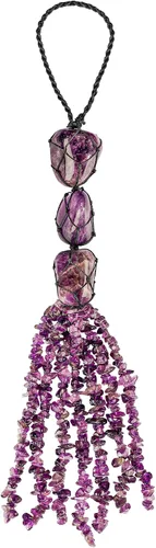 Miniatura 9 de Adornos colgantes de cristal de 7 chakras, piedra de cristal para automóvil, ventana, decoración colgante de pared, decoración hecha a mano