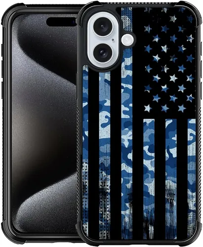 Miniatura 52 de Funda compatible con iPhone X/XS, diseño de bandera estadounidense de béisbol, TPU suave, a prueba de golpes, de vidrio templado, para iPhone X/XS