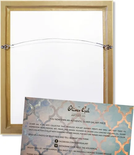 Miniatura 7 de The Oliver Gal Artist Co. Mapas y banderas - Lienzo decorativo enmarcado para pared, diseño de mapamundi Copper, mapas del mundo Marco negro