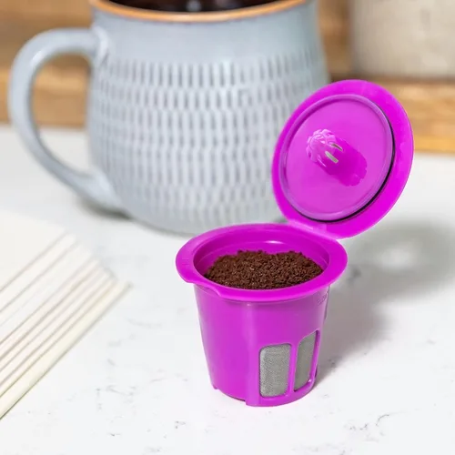 Miniatura 6 de Perfect Pod Cafe Flow 1-Stream - Filtro de cápsulas de café reutilizable – Cápsula K Cup recargable compatible con Keurig K-Mini Plus K-Duo