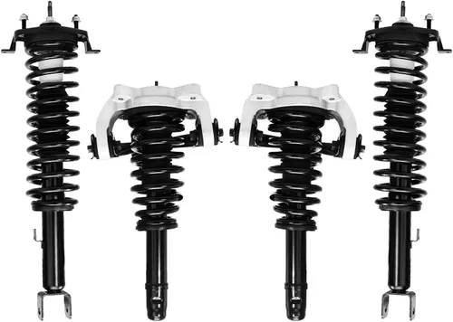 Miniatura 14 de Detroit Axle - 4 piezas de soportes para Toyota 2004 2005 2006 2007 2008 2009 Prius, soportes delanteros y traseros con resortes helicoidales