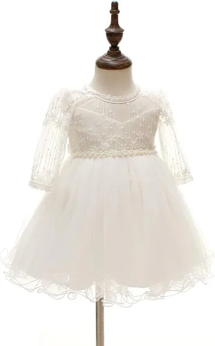 Miniatura 3 de Coozy Vestidos de bautizo, bautizo, vestido formal de boda, cumpleaños