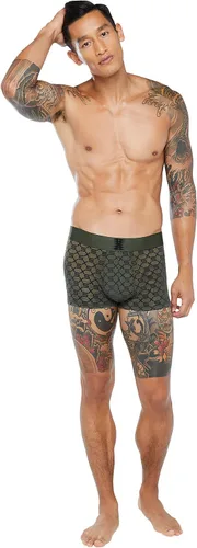 Miniatura 4 de Savage x Fenty Traje de baño con monograma flocado Savage X para hombre