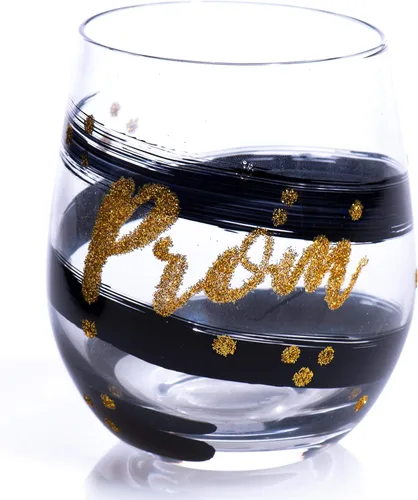 Anderson's Brushstroke Brilliance - Vaso de graduación, 10 onzas, paquete de 4