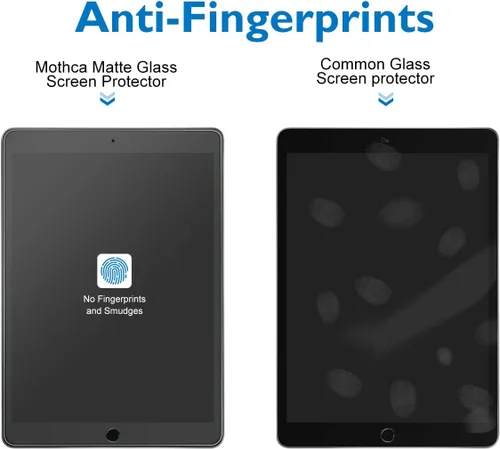 Miniatura 4 de Mothca Protector de pantalla de vidrio templado mate para iPad Air 3 (2019) de 10.5 pulgadas y iPad Pro 10.5" (2017) [NO Privacidad], antirreflejos