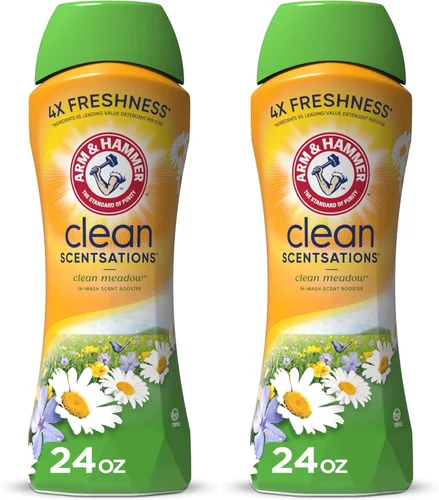 Miniatura 12 de Arm & Hammer Scentsationse limpio en lavado olor booster - prado limpio, 24 oz