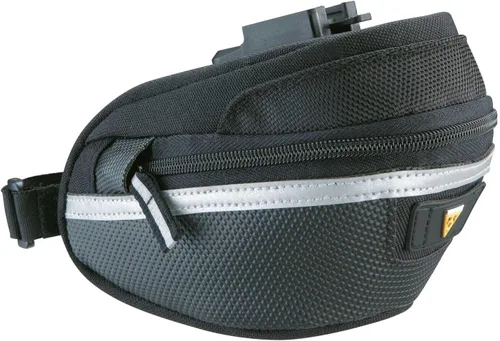 Miniatura 2 de Topeak Wedge Pack II - Bolsa de asiento con fijador F25 y funda para lluvia, tamaño pequeño