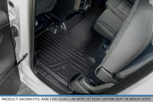 Miniatura 4 de MAXLINER Juego de alfombrillas de 2 filas para Ram 1500 2019-2024