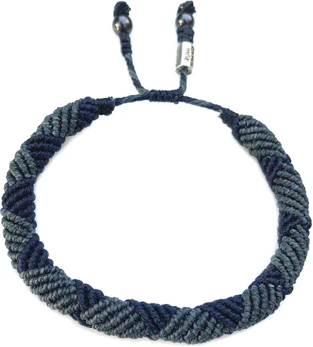 Miniatura 28 de Rumi Sumaq Pulsera de cuerda náutica para hombres, mujeres y niños - Resistente al agua, con nudo manual ajustable - Estilos de mapa de la isla