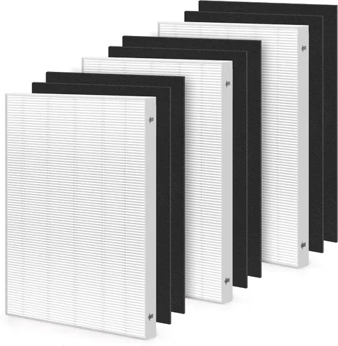 Miniatura 14 de 8 pre Aera Max 300 filtro de repuesto compatible con filtro de coche Fellowes para AeraMax 290/300/DX95 Air Pur-ifiers también compatible