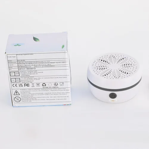 Miniatura 7 de Lavadora de frutas y verduras, dispositivo limpiador portátil de frutas y verduras con 3 engranajes de limpieza, purificador de lavadora de verduras