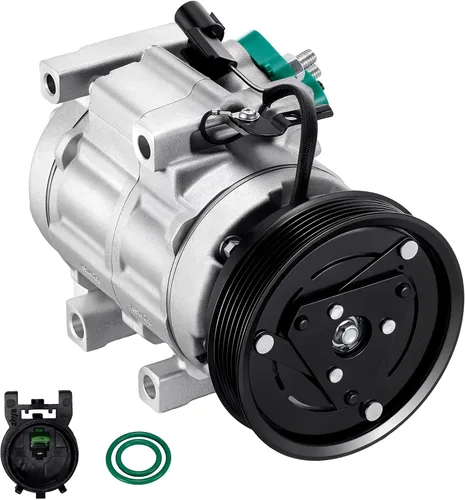 Miniatura 20 de BDFHYK 178324 Compresor de aire acondicionado con embrague compatible con Hyundai Accent 2012 2013 2014 2015 2016 2017 L4 1.6L, compatible con Kia