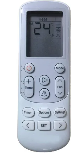 Reemplazo Samsung Aire acondicionado Control remoto DB93-15169G DB93-14643R para AJ007JNADCH AJ007JNADCH/AA AJ009JNADCH AJ009JNADCH/AA AJ012JNADCH