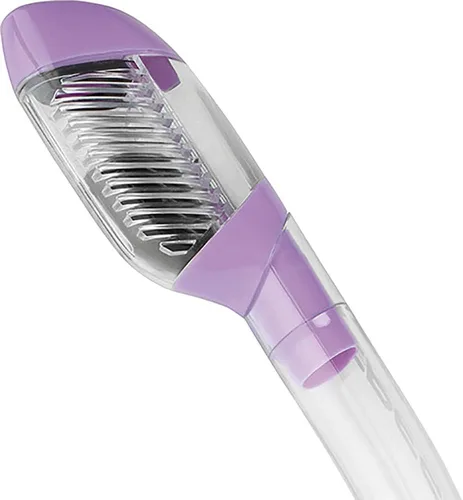 Miniatura 2 de Cressi Supernova Dry, esnórquel seco para buceo para adultos Claro/Lila