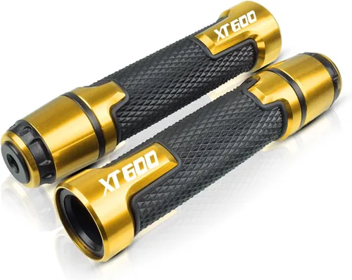 Miniatura 12 de Para Yamaha XT 660 XT660X XT660R XT660Z 2004-2021 Agarres de manillar de motocicleta 7/8 pulgadas 0.866 in antideslizantes de goma Tapones Tapones