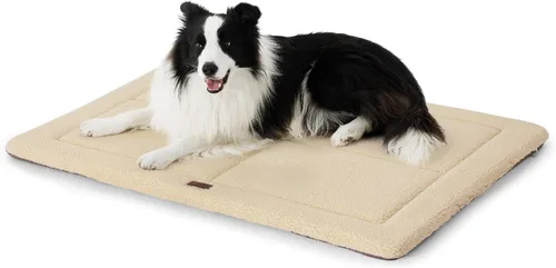 Miniatura 11 de Bedsure Cama Lavable para Jaula de Perro para Perros Pequeños, Alfombra de Espuma Suave para Suelo de Mascotas, Almohadilla Versátil y Ligera