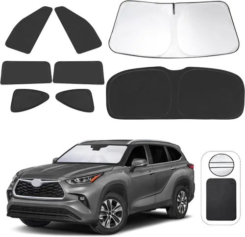 Miniatura 54 de TINGLU Parasoles para Ventanas para Mazda 3 2019-2026 Accesorios Coche Ventanas Laterales Completas Parabrisas Triangular Trasero Protector Solar