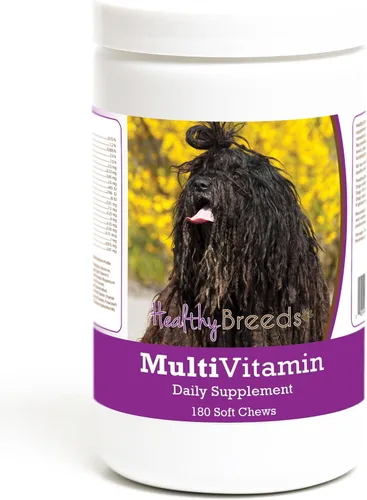 Miniatura 68 de Healthy Breeds Bulldog francés multivitamínico suave masticable para perros 180