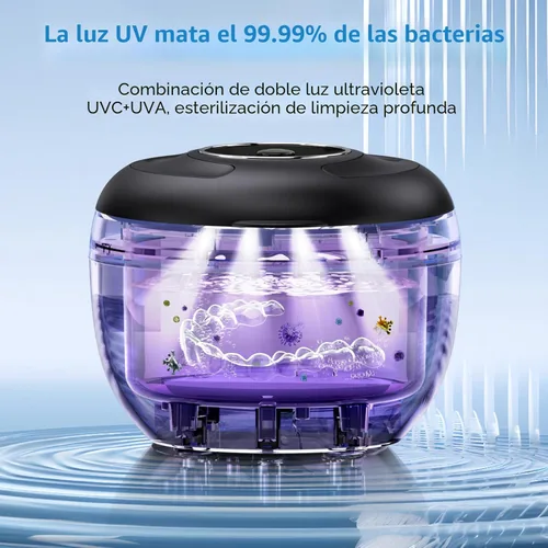 Miniatura 3 de Máquina Limpiadora Ultrasónica de Retenedores Mejorada, Limpiador Ultrasónico de 45kHz para Guardias Nocturnos, Brackets, Alineadores, Cepillos