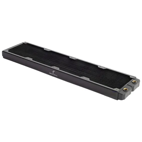 Miniatura 14 de greenDracaena.io 120mm - 28mm/1.1 pulg. de espesor Radiador de computadora, Enfriador de agua de cobre de 14 tubos para disipador de calor de CPU