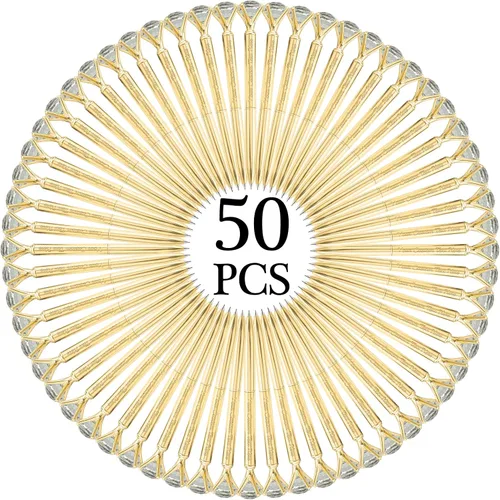 Miniatura 69 de Hasta 100 bolígrafos de diamante personalizados a granel con nombre, bolígrafo de impresión personalizada con logotipo de negocios grabado, mensaje