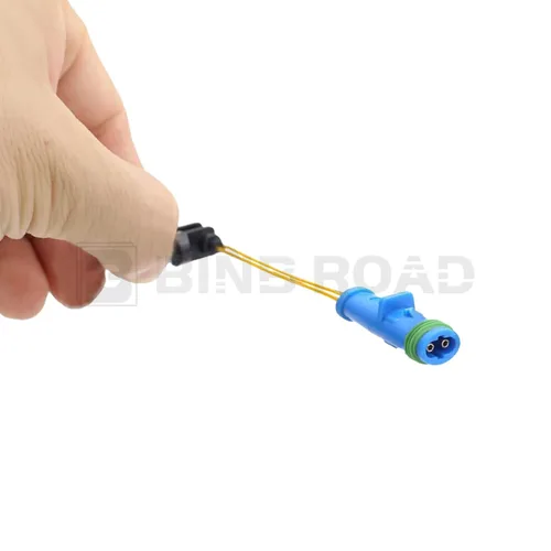 Miniatura 3 de Sensor de desgaste de pastillas de freno delantero trasero 1695401617 compatible con Mercedes-Benz C E G S GL ML CLA GLA GLE GLK GLS Class