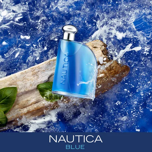 Miniatura 4 de Nautica Blue - Eau de Toilette 1.6 fl oz (Paquete de 1), Notas de albahaca, jazmín y cedro, Fragancia para hombre, de larga duración, Fragancia