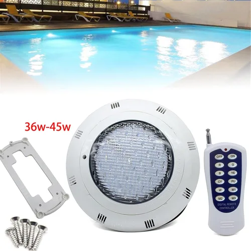Miniatura 3 de Luz de piscina de 12 V 36 W subacuática con cambio de color LED RGB con luz LED sumergible remota impermeable LED luz de piscina enterrada