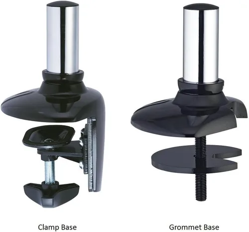 Miniatura 4 de Base doble del ojal del brazo del resorte del soporte del escritorio de Apple - plata (DM-GS2A-G)