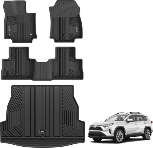 Miniatura 20 de 3W Alfombrilla de carga personalizada para Toyota Sienna 2021-2026, alfombrilla de maletero TPE para Sienna 7 asientos y 8 asientos, accesorios