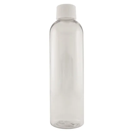 Miniatura 9 de Botella de plástico transparente de 8 fl oz con tapa dispensadora (individual)