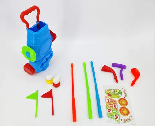 Miniatura 3 de FixtureDisplays - Juego de golf para niños (plástico, para niños de 2 a 6 años)