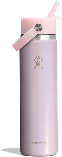 Miniatura 29 de Hydro Flask Botella de agua – Acero inoxidable aislado – Tapa flexible con popote de boca ancha, antiderrames, a prueba de fugas y recargable en 32