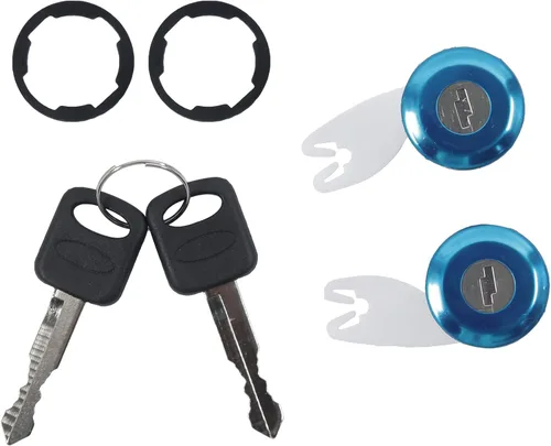 Miniatura 9 de Juego de cilindros de cerradura de puerta y llave de encendido con llaves, compatible con vehículos Ford F150/250/350 de 1990-1995, E150/250/350