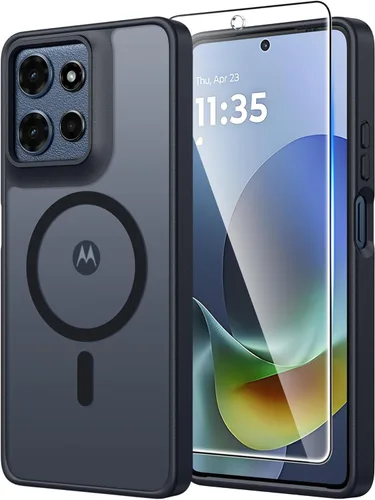 Miniatura 1111 de FNTCASE Funda para iPhone 13 Pro-Max: Fundas magnéticas transparentes compatibles con Magsafe Slim anti amarillamiento protección contra caídas