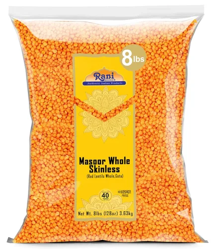 Miniatura 10 de Rani Masoor Dal (lentejas rojas indias) Gramo partido, 32 onzas (2 libras) 32.03 oz ~ Todo natural Apto para gluten Sin OMG Kosher Vegano