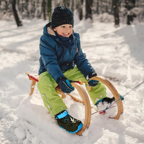 Miniatura 5 de NORTIV 8 Botas de nieve para niños y niñas, impermeables, para clima frío, botas clásicas para senderismo al aire libre (niños pequeñosniños grandes)
