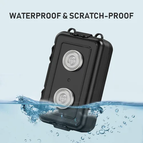 Miniatura 3 de Caja magnética para llaves oculta, almacenamiento magnético para llaves debajo del automóvil, caja de llaves oculta impermeable para exteriores