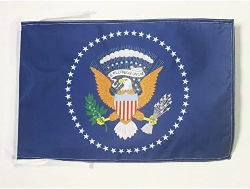 Miniatura 722 de Bandera de México AZ FLAG, 45.7 x 30.5 cm, con cordones - Pequeñas banderas mexicanas de 30 x 45 cm - Bandera de 45.7 x 30.5 cm