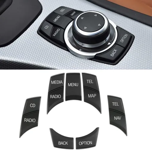 Miniatura 9 de Jaroxn - Botón de repuesto compatible con BMW iDrive, botón de control iDrive multimedia para 1 pie F20 F21/3 pies F30 F31 F34 GT/5 pies F07 F10