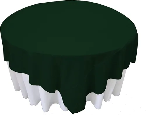 Miniatura 56 de LA Linen. Mantel cuadrado de popelina de poliéster